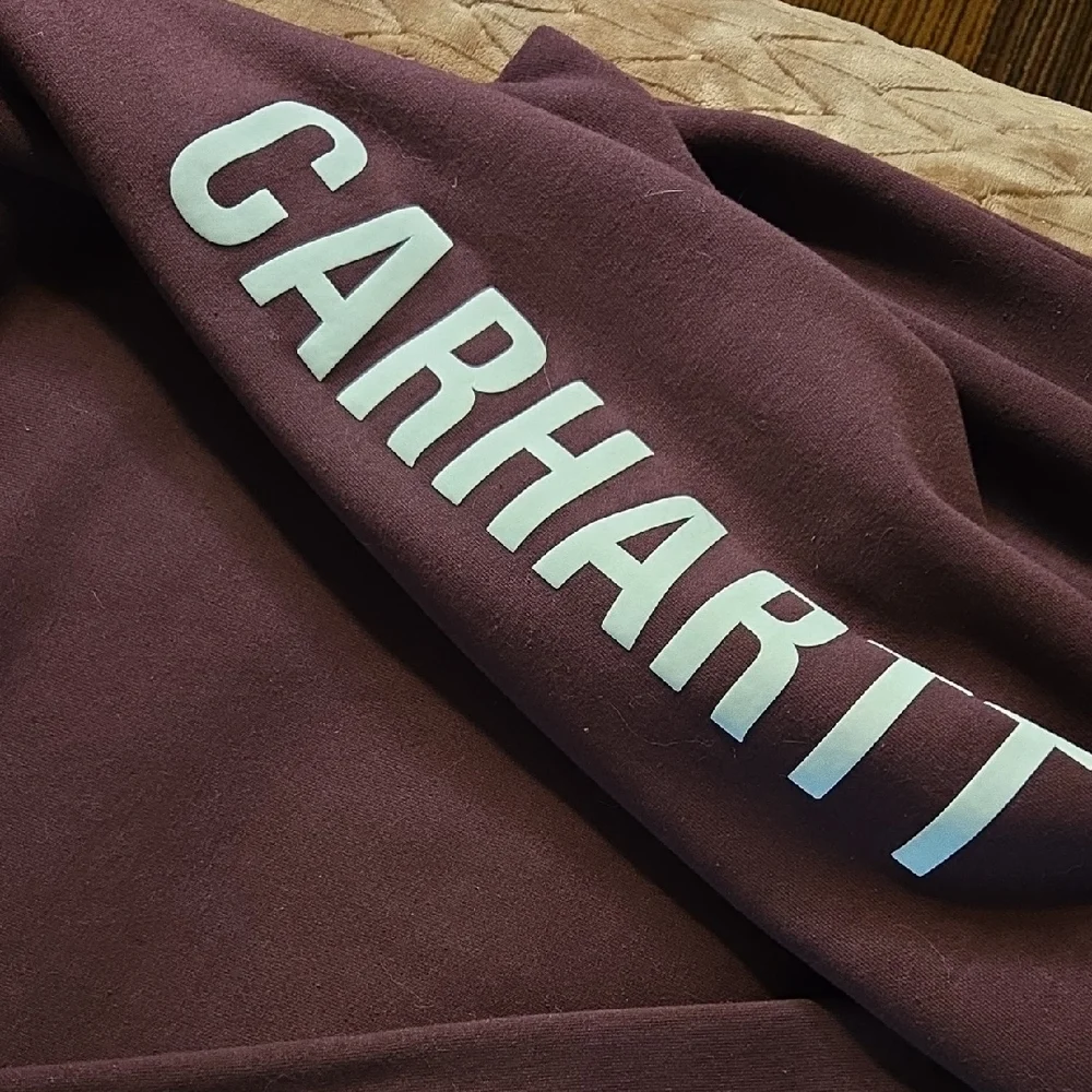 Carhartt Crewneck Sweater Ribbed Cuffs - Picture 3 of 4